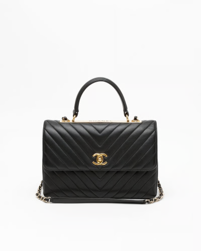 Chanel Medium Trendy Chevron CC Bag