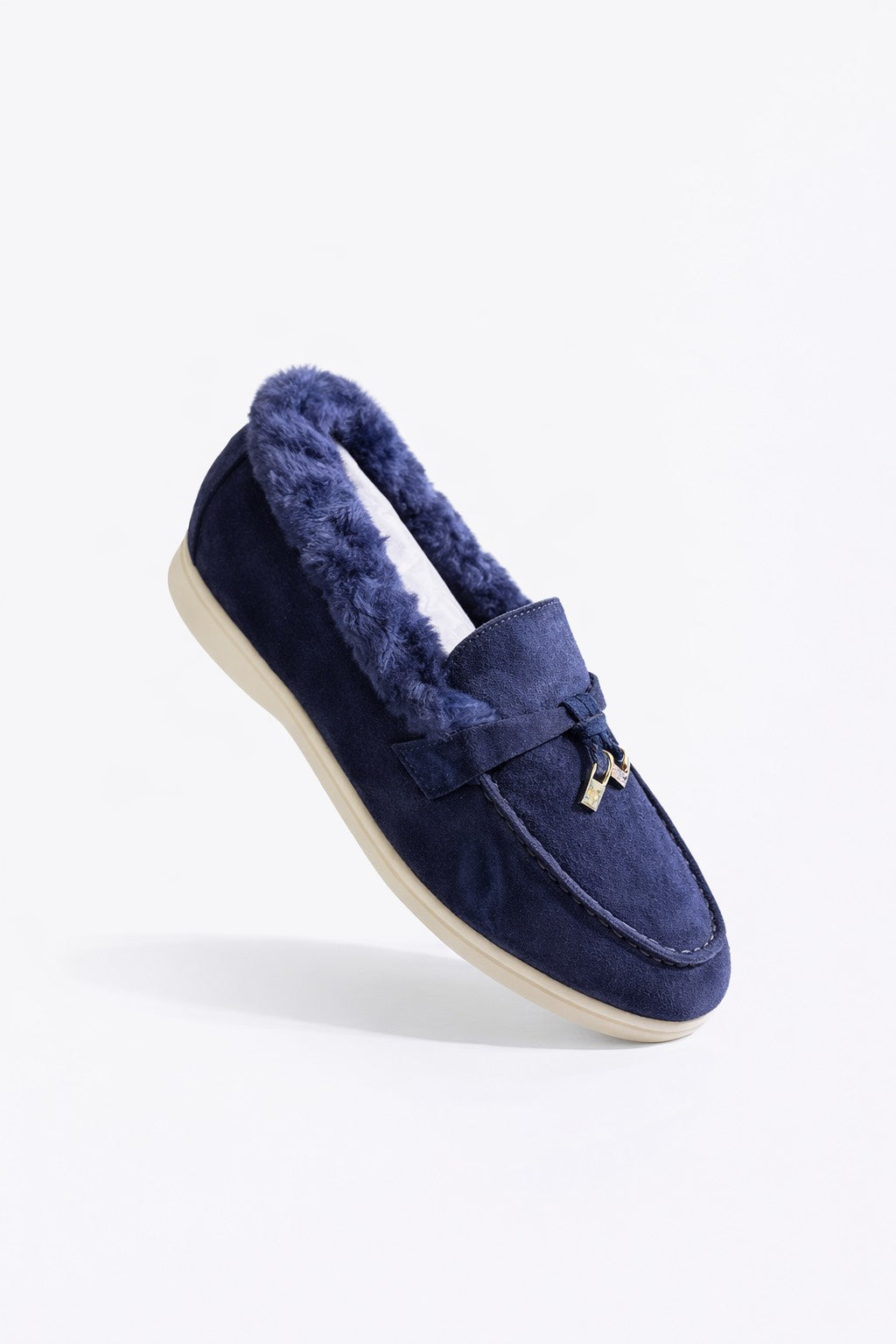 Loro Piana suede loafer
