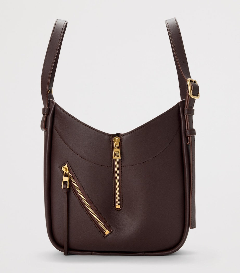 This is a LOEWE Hammock Flip medium leather tote