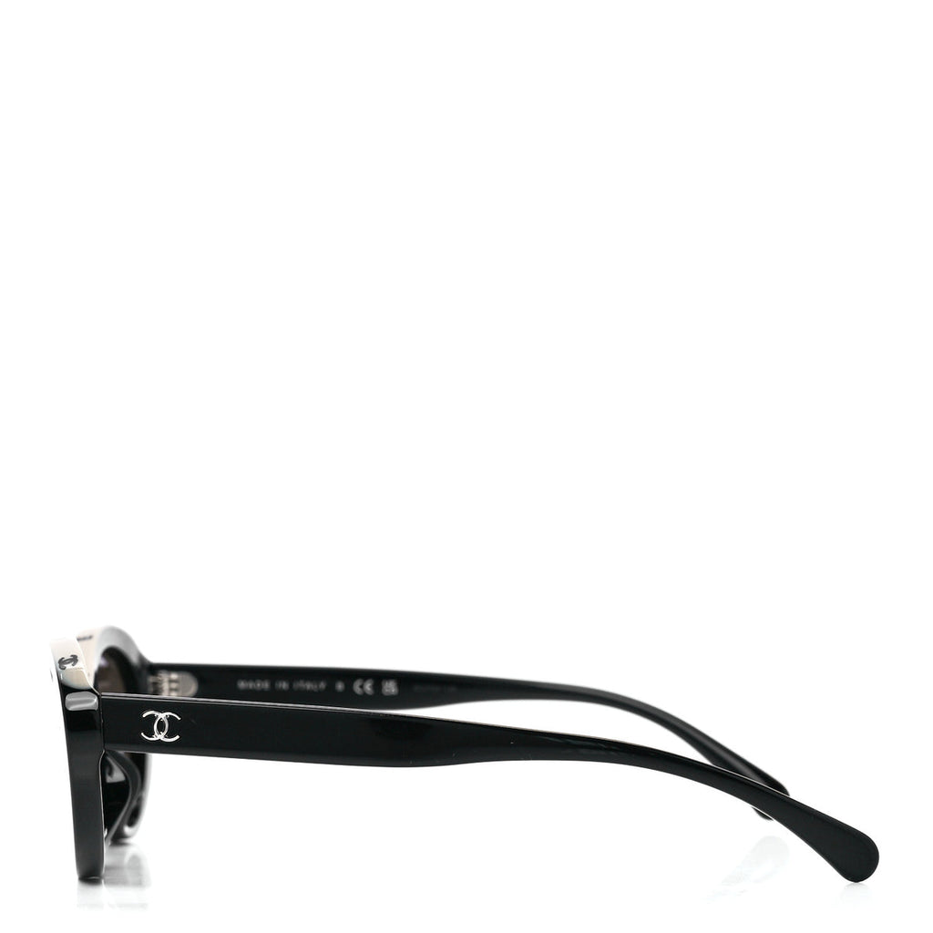 CHANEL
Acetate Oval Sunglasses