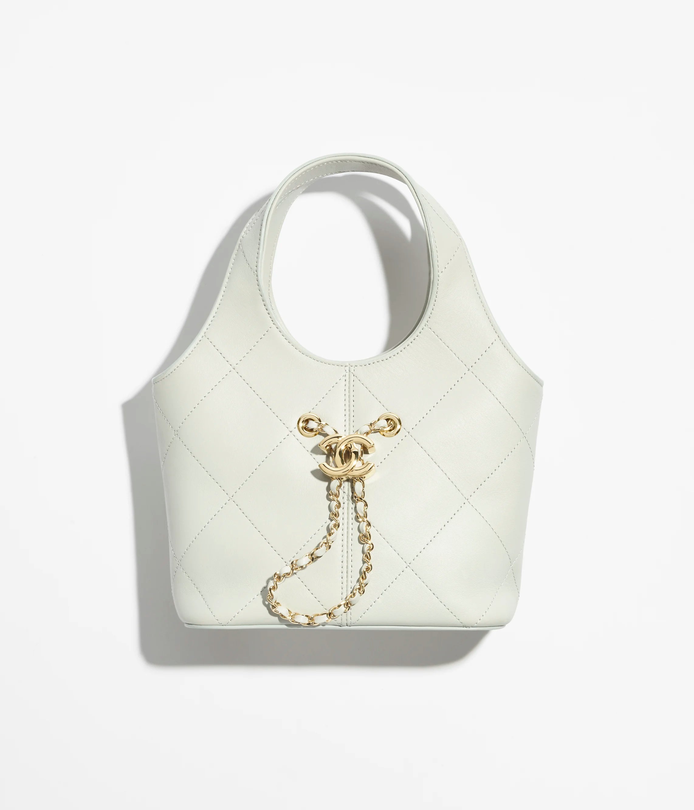 Chanel hobo bucket tote bag