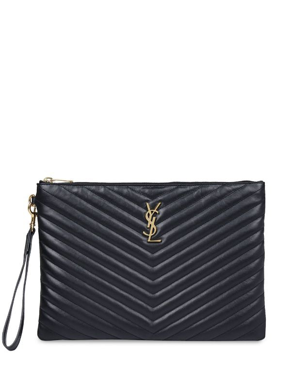 Saint Laurent Cassandre Matelassé Pouch